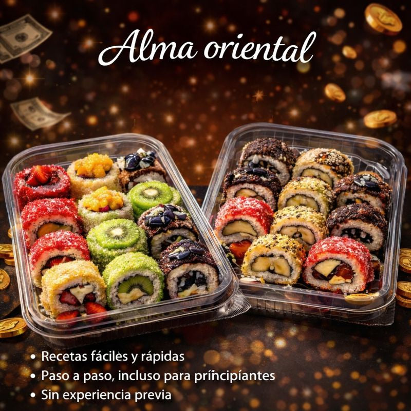 Sushi Dulce- una idea novedosa y sabrosa para Sorprender o Emprender