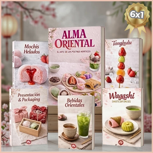 Crea/emprende con pastelería Oriental + 5 bonos de regalo | Ingresos en menos de una semana